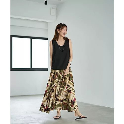 【スタイルデリ/STYLE DELI】の麻混タンクトップ型ブラウス 人気、トレンドファッション・服の通販 founy(ファニー) 　ファッション　Fashion　レディースファッション　Ladies' Fashion Online　トップス・カットソー　Tops/Tshirt　シャツ/ブラウス　Shirts/Blouses　イエロー　Yellow　カーディガン　Cardigan　キャミソール　Camisole　シンプル　Simple　ジャケット　Jacket　スリット　Slit　タンク　Tank　デコルテ　Decolletage　定番　Standard　ノースリーブ　No Sleeve　バランス　Balance　パープル　Purple　フィット　Fit　ラウンド　Round　ラベンダー　Lavender　リゾート　Resort　夏　Summer　other-2|ID: prp329100004586681 ipo3291000000032524535