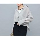 【ノーリーズソフィー/NOLLEY'S sophi】のエアリーショートシャツ 人気、トレンドファッション・服の通販 founy(ファニー) ファッション Fashion レディースファッション Fashion for Women トップス・カットソー Cut & Sew Tops シャツ・ブラウス・オフィスカジュアル Elegant Blouses & Button-Ups 2025年 2025 2025-2026秋冬・A/W Autumn/Winter 2025–26 AW25–26 ショート Short, Short Length バランス Balance, Style Balance リラックス Relax, Relaxed Fit ワイド Wide, Wide Fit thumbnail ベージュ系その他3|ID: prp329100004586686 ipo3291000000033497809