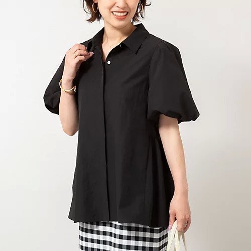 【ノーリーズソフィー/NOLLEY'S sophi】のバックペプラムバルーンスリーブブラウス インテリア・キッズ・メンズ・レディースファッション・服の通販 founy(ファニー) https://founy.com/ ファッション Fashion レディースファッション Fashion for Women トップス・カットソー Cut & Sew Tops シャツ・ブラウス・オフィスカジュアル Elegant Blouses & Button-Ups バッグ Bags 2025年 2025 2025春夏・S/S Spring/Summer 2025 SS25 おすすめ Recommended / Our Picks ブロード Broadcloth, Fine Cotton ペプラム Peplum, Flared Hem 夏 Summer |ID: prp329100004586688 ipo3291000000033341719