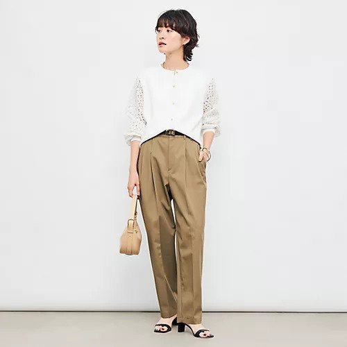 【ノーリーズ/NOLLEY'S】の《手洗い可能》フラワー刺繍生地袖クルーネックカーディガン 人気、トレンドファッション・服の通販 founy(ファニー) 　ファッション　Fashion　レディースファッション　Fashion for Women　トップス・カットソー　Cut & Sew Tops　カーディガン・羽織り　Layered Style Cardigans　2025年　2025　2025-2026秋冬・A/W　Autumn/Winter 2025–26 AW25–26　シアー　Sheer, See-Through　フラワー　Flower, Floral　ベスト　Vest, Waistcoat　ボタニカル　Botanical, Floral Pattern　ワイド　Wide, Wide Fit　エレガント 上品　Elegant　羽織　Haori, Light Jacket　other-2|ID: prp329100004586693 ipo3291000000032524779