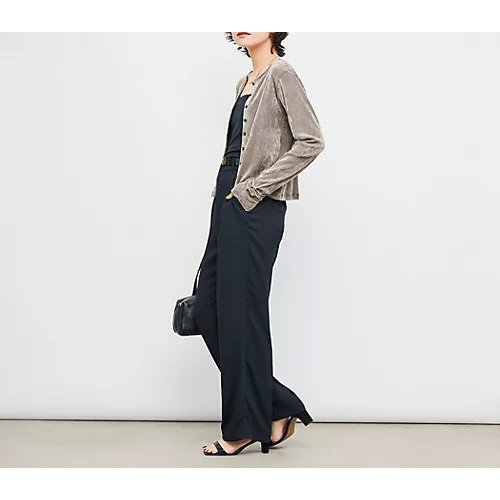 【ノーリーズ/NOLLEY'S】のフロッキーチュールカーディガン 人気、トレンドファッション・服の通販 founy(ファニー) 　ファッション　Fashion　レディースファッション　Fashion for Women　トップス・カットソー　Cut & Sew Tops　カーディガン・羽織り　Layered Style Cardigans　2025年　2025　2025-2026秋冬・A/W　Autumn/Winter 2025–26 AW25–26　カーディガン　Cardigan, Knitwear　チュール　Tulip, Tulip Motif　デニム　Denim, Jeans Material　ベロア　Velour, Soft Velvet　other-3|ID: prp329100004586695 ipo3291000000032524788