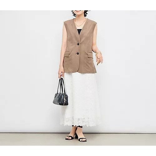 【ノーリーズ/NOLLEY'S】の《セットアップ対応》ストレッチスエードベルテッドジレ 人気、トレンドファッション・服の通販 founy(ファニー) 　ファッション　Fashion　レディースファッション　Ladies' Fashion Online　アウター　Coat Outerwear　トップス・カットソー　Tops/Tshirt　ベスト/ジレ　Gilets/Vests　2025年　2025　2025-2026秋冬・A/W　Aw/Autumn/Winter/Fw/Fall/2025-2026　おすすめ　Recommend　スエード　Suede　セットアップ　Set Up　トレンド　Trend　フラップ　Flap　ポケット　Pocket　今季　This Season　秋　Autumn/Fall　other-2|ID: prp329100004586700 ipo3291000000032524872
