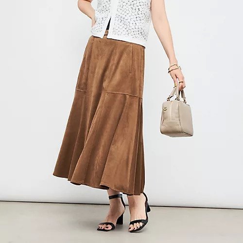 【ノーリーズ/NOLLEY'S】の《セットアップ対応》ウォッシャブルストレッチスエードフレアスカート インテリア・キッズ・メンズ・レディースファッション・服の通販 founy(ファニー) 　ファッション　Fashion　レディースファッション　Ladies' Fashion Online　セットアップ　Setup　スカート　Skirt　スカート　Skirt　Aライン/フレアスカート　Flared A-Line Skirts　2025年　2025　おすすめ　Recommend　スエード　Suede　セットアップ　Set Up　トレンド　Trend　フレア　Flare　ループ　Loop　今季　This Season　秋　Autumn/Fall　ブラウン|ID: prp329100004586708 ipo3291000000032525071