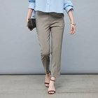 【ノーリーズソフィー/NOLLEY'S sophi】の《セットアップ対応》ウォッシャブルファンクショナルツイルテーパードパンツ カーキ|ID: prp329100004586714 ipo3291000000032525145