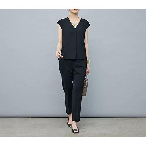 【ノーリーズソフィー/NOLLEY'S sophi】の《セットアップ対応》ウォッシャブルファンクショナルツイルテーパードパンツ 人気、トレンドファッション・服の通販 founy(ファニー) 　ファッション　Fashion　レディースファッション　Ladies' Fashion Online　セットアップ　Setup　パンツ　Pants　2025年　2025　ジャケット　Jacket　スーツ　Suit　セットアップ　Set Up　センター　Center　吸水　Water Absorption　夏　Summer　定番　Standard　ビジネス 仕事 通勤　Business　other-3|ID: prp329100004586714 ipo3291000000032525148