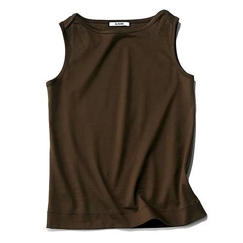 【スローン/SLOANE】の【Marisol別注】ボートネックカットソー インテリア・キッズ・メンズ・レディースファッション・服の通販 founy(ファニー) 　ファッション　Fashion　レディースファッション　Ladies' Fashion Online　トップス・カットソー　Tops/Tshirt　カットソー　Cut and Sewn　インナー　Inner　デコルテ　Decolletage　トレンド　Trend　ノースリーブ　No Sleeve　フェミニン　Feminine　エレガント 上品　Elegant　別注　Special Order　洗える　Washable　ブラウン|ID: prp329100004587593 ipo3291000000032535838