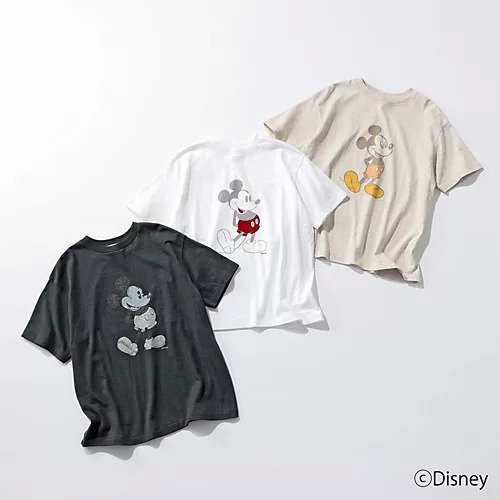【アメリカーナ/Americana】の【洗える】Americana/Disney/ プリントTシャツ 人気、トレンドファッション・服の通販 founy(ファニー) 　ファッション　Fashion　レディースファッション　Ladies' Fashion Online　トップス・カットソー　Tops/Tshirt　シャツ/ブラウス　Shirts/Blouses　ロング / Tシャツ　T-Shirts　コンパクト　Compact　デニム　Denim　バランス　Balance　プリント　Print　ミックス　Mix　夏　Summer　定番　Standard　洗える　Washable　other-3|ID: prp329100004587594 ipo3291000000032535856