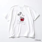 【アメリカーナ/Americana】の【洗える】Americana/Disney/ プリントTシャツ 人気、トレンドファッション・服の通販 founy(ファニー) ファッション Fashion レディースファッション Fashion for Women トップス・カットソー Cut & Sew Tops シャツ・ブラウス・オフィスカジュアル Elegant Blouses & Button-Ups ロングTシャツ・Tシャツ Longline T-Shirts & Tees コンパクト Compact, Small Size デニム Denim, Jeans Material バランス Balance, Style Balance フロント Front, Front Design プリント Print, Printed Pattern ミックス Mix, Mixed Style モノトーン Monotone, Black and White ラバー Rubber, Rubber Sole 夏 Summer 定番 Standard, Basic Item 洗える Machine Washable thumbnail ホワイト|ID: prp329100004587594 ipo3291000000034307415