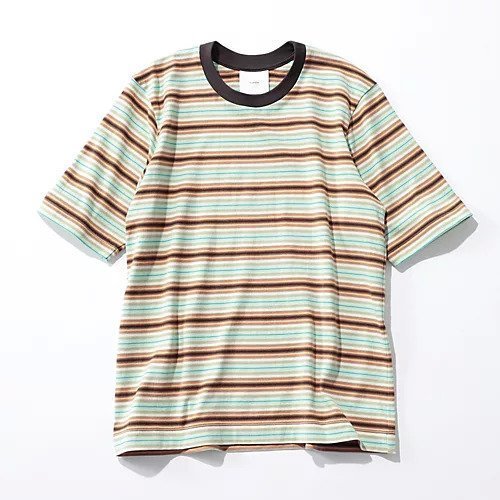【チノ/CINOH】のSTRIPE COMPACT T-SHIRT インテリア・キッズ・メンズ・レディースファッション・服の通販 founy(ファニー) 　ファッション　Fashion　レディースファッション　Ladies' Fashion Online　トップス・カットソー　Tops/Tshirt　シャツ/ブラウス　Shirts/Blouses　ロング / Tシャツ　T-Shirts　おすすめ　Recommend　コンパクト　Compact　シンプル　Simple　トレンド　Trend　ボーダー　Border　定番　Standard　STRIPE|ID: prp329100004587601 ipo3291000000032535899