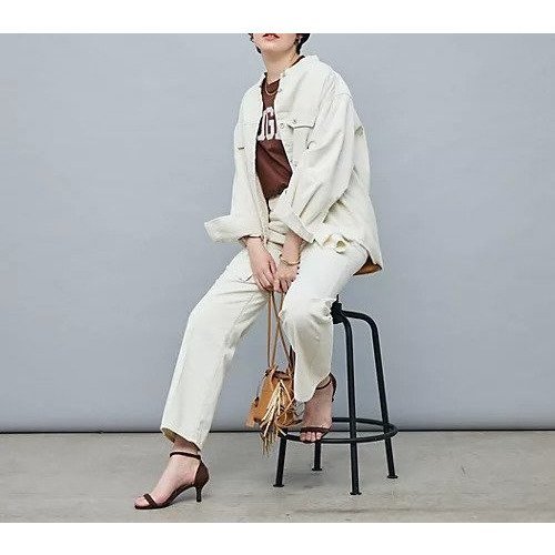 【リエミラー/Rie Miller】の【RM denim】硫化染コーデュロイシャツジャケット 人気、トレンドファッション・服の通販 founy(ファニー) 　ファッション　Fashion　レディースファッション　Ladies' Fashion Online　アウター　Coat Outerwear　ジャケット　Jackets　2025年　2025　おすすめ　Recommend　インナー　Inner　コーデュロイ　Corduroy　ストレッチ　Stretch　セットアップ　Set Up　パーカー　Hoodie　秋　Autumn/Fall　羽織　Haori　other-2|ID: prp329100004587610 ipo3291000000032535962
