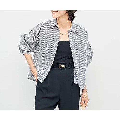 【ノーリーズ/NOLLEY'S】のエアリーショートシャツ インテリア・キッズ・メンズ・レディースファッション・服の通販 founy(ファニー) 　ファッション　Fashion　レディースファッション　Ladies' Fashion Online　トップス・カットソー　Tops/Tshirt　シャツ/ブラウス　Shirts/Blouses　2025年　2025　おすすめ　Recommend　ショート　Short　シンプル　Simple　タイプライター　Typewriter　夏　Summer　羽織　Haori　ホワイト系その他4|ID: prp329100004587613 ipo3291000000032535977