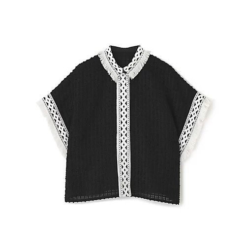 【アドーア/ADORE】のレーシーメッシュブラウス インテリア・キッズ・メンズ・レディースファッション・服の通販 founy(ファニー) 　ファッション　Fashion　レディースファッション　Ladies' Fashion Online　トップス・カットソー　Tops/Tshirt　シャツ/ブラウス　Shirts/Blouses　おすすめ　Recommend　カフス　Cuffs　スタンダード　Standard　チェック　Check　ツィード　Tweed　ツイード　Tweed　フィット　Fit　レース　Race　夏　Summer　春　Spring　S/S・春夏　Ss・Spring/Summer　羽織　Haori　ブラック|ID: prp329100004587617 ipo3291000000032536006