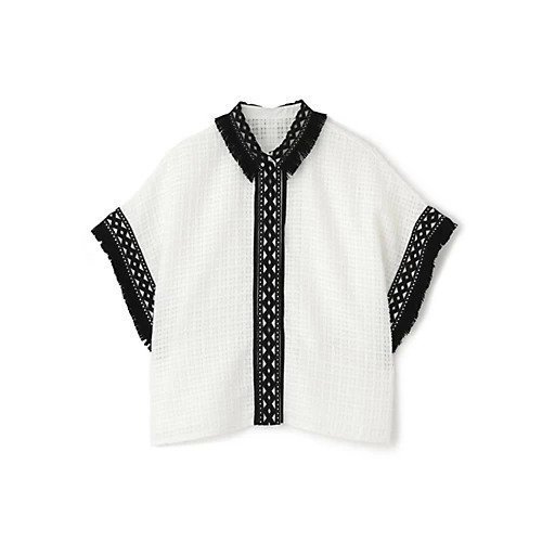 【アドーア/ADORE】のレーシーメッシュブラウス インテリア・キッズ・メンズ・レディースファッション・服の通販 founy(ファニー) ファッション Fashion レディースファッション Fashion for Women トップス・カットソー Cut & Sew Tops シャツ・ブラウス・オフィスカジュアル Elegant Blouses & Button-Ups おすすめ Recommended / Our Picks カフス Cuff Design スタンダード Standard, Basic チェック Check, Plaid, Tartan ツイード/ツィード Choker, Choker Necklace ツイード Twill, Twill Weave フィット Fit, Slim Fit レース Lace, Lace Fabric 夏 Summer 春 Spring S/S・春夏 SS, Spring/Summer, Warm Season 羽織 Haori, Light Jacket ホワイト|ID: prp329100004587617 ipo3291000000034504728