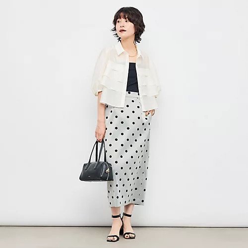 【ノーリーズ/NOLLEY'S】のシアーシルキーパール釦フリルブラウス 人気、トレンドファッション・服の通販 founy(ファニー) 　ファッション　Fashion　レディースファッション　Ladies' Fashion Online　トップス・カットソー　Tops/Tshirt　シャツ/ブラウス　Shirts/Blouses　2025年　2025　インナー　Inner　ショート　Short　シルク　Silk　ジャケット　Jacket　バランス　Balance　パール　Pearl　フリル　Frills　ボトム　Bottom　エレガント 上品　Elegant　other-3|ID: prp329100004587619 ipo3291000000032536023