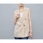 【ノーリーズ/NOLLEY'S】のリネン風シアージレ 人気、トレンドファッション・服の通販 founy(ファニー) ファッション Fashion レディースファッション Ladies' Fashion Online アウター Coat Outerwear トップス・カットソー Tops/Tshirt ベスト/ジレ Gilets/Vests 2025年 2025 シアー Sheer リネン Linen 夏 Summer thumbnail ベージュ|ID: prp329100004587625 ipo3291000000032536058