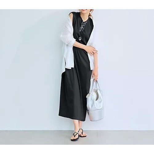 【サードマガジン/THIRD MAGAZINE】の【Marisol別注】接触冷感ワンピース 人気、トレンドファッション・服の通販 founy(ファニー) 　ファッション　Fashion　レディースファッション　Ladies' Fashion Online　ワンピース　Dress　シンプル　Simple　フォルム　Form　別注　Special Order　洗える　Washable　other-2|ID: prp329100004587628 ipo3291000000032536080