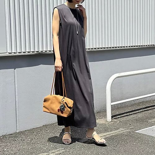 【サードマガジン/THIRD MAGAZINE】の【Marisol別注】接触冷感ワンピース 人気、トレンドファッション・服の通販 founy(ファニー) 　ファッション　Fashion　レディースファッション　Ladies' Fashion Online　ワンピース　Dress　シンプル　Simple　フォルム　Form　別注　Special Order　洗える　Washable　other-3|ID: prp329100004587628 ipo3291000000032536082