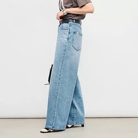 【リエミラー/Rie Miller】の【RM denim】ソフトルーズストレートデニム 人気、トレンドファッション・服の通販 founy(ファニー) ファッション Fashion レディースファッション Ladies' Fashion Online 2025年 2025 おすすめ Recommend ストレッチ Stretch ストレート Straight デニム Denim ワイド Wide 人気 Popularity 冬 Winter |ID:prp329100004587631
