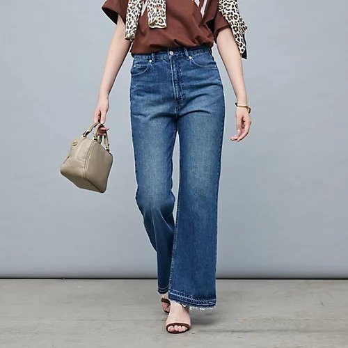 【リエミラー/Rie Miller】の【RM denim】ハイウエストソフトフレアデニム インテリア・キッズ・メンズ・レディースファッション・服の通販 founy(ファニー) 　ファッション　Fashion　レディースファッション　Ladies' Fashion Online　2025年　2025　2025-2026秋冬・A/W　Aw/Autumn/Winter/Fw/Fall/2025-2026　おすすめ　Recommend　ストレッチ　Stretch　インディゴブルー|ID: prp329100004587632 ipo3291000000032536159