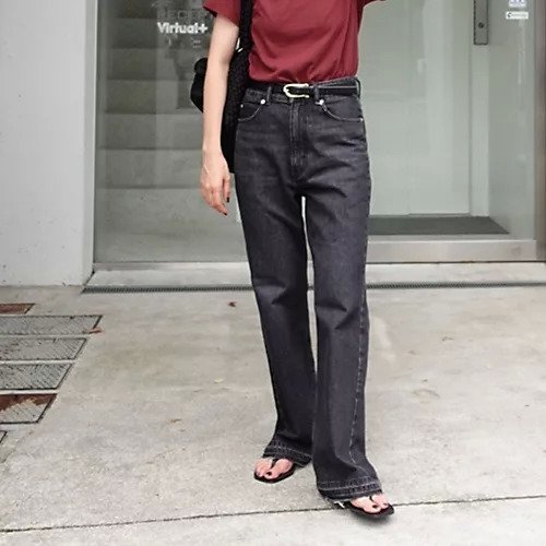 【リエミラー/Rie Miller】の【RM denim】ハイウエストソフトフレアデニム インテリア・キッズ・メンズ・レディースファッション・服の通販 founy(ファニー) https://founy.com/ ファッション Fashion レディースファッション Fashion for Women 2025年 2025 2025-2026秋冬・A/W Autumn/Winter 2025–26 AW25–26 おすすめ Recommended / Our Picks ストレッチ Stretch, Stretchy Fabric |ID: prp329100004587632 ipo3291000000033329833