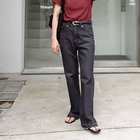 【リエミラー/Rie Miller】の【RM denim】ハイウエストソフトフレアデニム ブラック|ID: prp329100004587632 ipo3291000000033329834