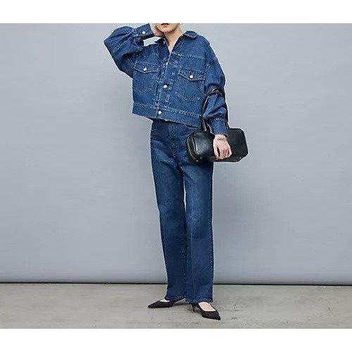 【リエミラー/Rie Miller】の【RM denim】袖ボリュームGジャン 人気、トレンドファッション・服の通販 founy(ファニー) 　ファッション　Fashion　レディースファッション　Ladies' Fashion Online　アウター　Coat Outerwear　2025年　2025　おすすめ　Recommend　ショート　Short　ストレッチ　Stretch　人気　Popularity　冬　Winter　other-3|ID: prp329100004587633 ipo3291000000032536165