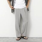 【ノーリーズ グッドマン/NOLLEY'S goodman / MEN】の《Reflax》吸水速乾 アンチピリング ワンタックイージーPT グレー|ID: prp329100004587637 ipo3291000000032536185