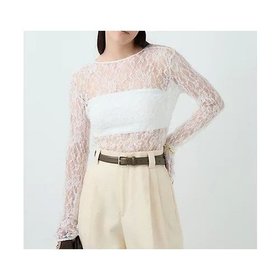 【カオス/Chaos】のグラスレースプルオーバー 人気、トレンドファッション・服の通販 founy(ファニー) ファッション Fashion レディースファッション Ladies' Fashion Online トップス・カットソー Tops/Tshirt プルオーバー Pullover インナー Inner コンパクト Compact ジャケット Jacket レース Race |ID:prp329100004588514