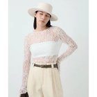 【カオス/Chaos】のグラスレースプルオーバー 人気、トレンドファッション・服の通販 founy(ファニー) ファッション Fashion レディースファッション Fashion for Women トップス・カットソー Cut & Sew Tops カジュアルプルオーバー・ニットトップス Pullovers & Knit Tops / Casual Pullovers インナー Innerwear コンパクト Compact, Small Size ジャケット Jacket, Outerwear レース Lace, Lace Fabric thumbnail ホワイト|ID: prp329100004588514 ipo3291000000033974049
