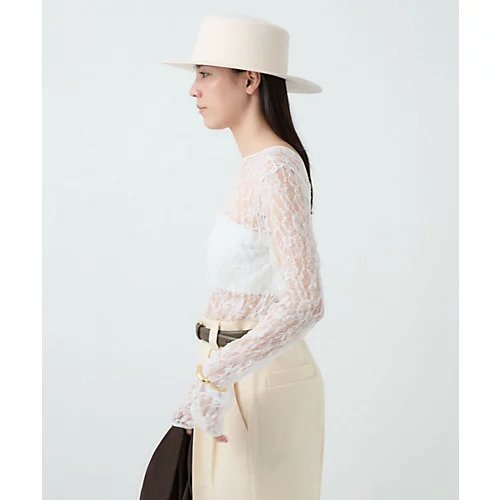 【カオス/Chaos】のグラスレースプルオーバー 人気、トレンドファッション・服の通販 founy(ファニー) 　ファッション　Fashion　レディースファッション　Fashion for Women　トップス・カットソー　Cut & Sew Tops　カジュアルプルオーバー・ニットトップス　Pullovers & Knit Tops / Casual Pullovers　インナー　Innerwear　コンパクト　Compact, Small Size　ジャケット　Jacket, Outerwear　レース　Lace, Lace Fabric　other-3|ID: prp329100004588514 ipo3291000000035678451