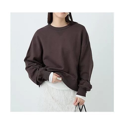 【カオス/Chaos】のWHY NOT NOW クースベイスウェットプルオーバー インテリア・キッズ・メンズ・レディースファッション・服の通販 founy(ファニー) 　ファッション　Fashion　レディースファッション　Ladies' Fashion Online　トップス・カットソー　Tops/Tshirt　パーカ　Sweats　プルオーバー　Pullover　スウェット　Sweat　コンパクト　Compact　ブラウン|ID: prp329100004588526 ipo3291000000032549217