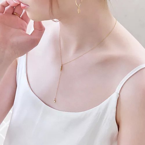 【フィービィー/phoebe】のYシェイプストレートビジューネックレス 人気、トレンドファッション・服の通販 founy(ファニー) 　ファッション　Fashion　レディースファッション　Ladies' Fashion Online　ジュエリー　Jewelry　ネックレス　Necklaces　おすすめ　Recommend　シンプル　Simple　ストーン　Stone　チェーン　Chain　デコルテ　Decolletage　ネックレス　Necklace　other-3|ID: prp329100004589598 ipo3291000000032562351