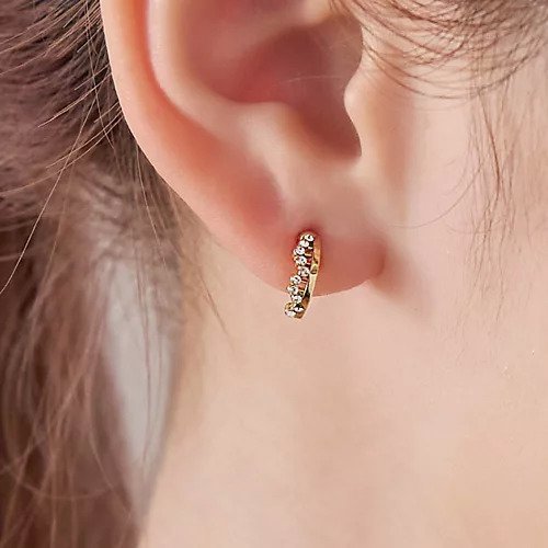 【フィービィー/phoebe】のミルキーウェイピアス ゴールド インテリア・キッズ・メンズ・レディースファッション・服の通販 founy(ファニー) https://founy.com/ ファッション Fashion レディースファッション Ladies' Fashion Online イヤーカフ Ear Cuff ビジュー Bijou フープ Hoop メタル Metal |ID: prp329100004589600 ipo3291000000032562356