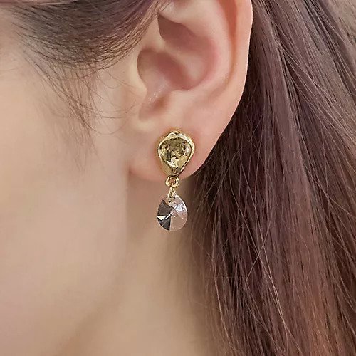 【フィービィー/phoebe】のシャイニードロップビジューピアス 人気、トレンドファッション・服の通販 founy(ファニー) 　ファッション　Fashion　レディースファッション　Ladies' Fashion Online　シェイプ　Shape　ドロップ　Drop　フェミニン　Feminine　メタル　Metal　other-2|ID: prp329100004589602 ipo3291000000032562366