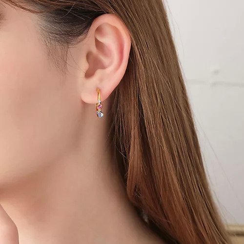 【フィービィー/phoebe】のクラスアップビジューフープピアス マルチ 人気、トレンドファッション・服の通販 founy(ファニー) 　ファッション　Fashion　レディースファッション　Ladies' Fashion Online　ビジュー　Bijou　フープ　Hoop　other-2|ID: prp329100004589610 ipo3291000000032562401