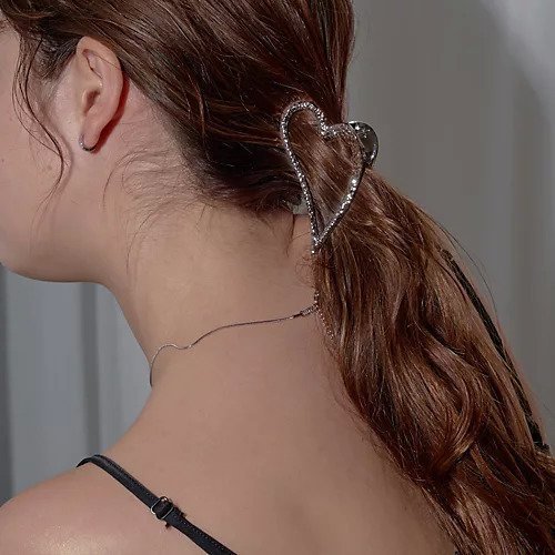 【フィービィー/phoebe】のハートバンスクリップ シルバー インテリア・キッズ・メンズ・レディースファッション・服の通販 founy(ファニー) https://founy.com/ ファッション Fashion レディースファッション Ladies' Fashion Online おすすめ Recommend シルバー Silver シンプル Simple ハーフ Half 人気 Popularity 結婚式 Wedding Ceremony |ID: prp329100004589612 ipo3291000000032562410