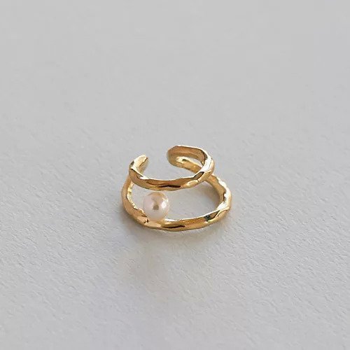 【フィービィー/phoebe】のニュアンスダブルラインイヤーカフ 人気、トレンドファッション・服の通販 founy(ファニー) 　ファッション　Fashion　レディースファッション　Fashion for Women　イヤーカフ　Ear Cuffs　パール　Pearl, Pearl Accent　フェミニン　Feminine, Girly　片耳　One-Ear, Single Earring　other-3|ID: prp329100004589616 ipo3291000000034504925