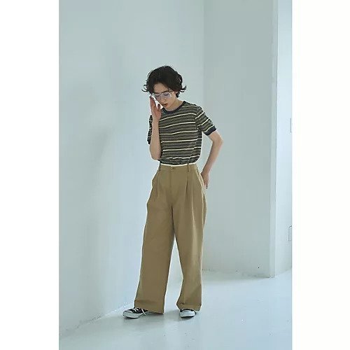 【マージュール/marjour】のRINGER BORDER TEE 人気、トレンドファッション・服の通販 founy(ファニー) 　ファッション　Fashion　レディースファッション　Fashion for Women　ストレッチ　Stretch, Stretchy Fabric　デニム　Denim, Jeans Material　バランス　Balance, Style Balance　ベーシック　Basic, Essential　ボーダー　Border, Stripe　ポケット　Pocket, Pocket Detail　ロング　Long, Long-Length　other-3|ID: prp329100004590588 ipo3291000000035597710