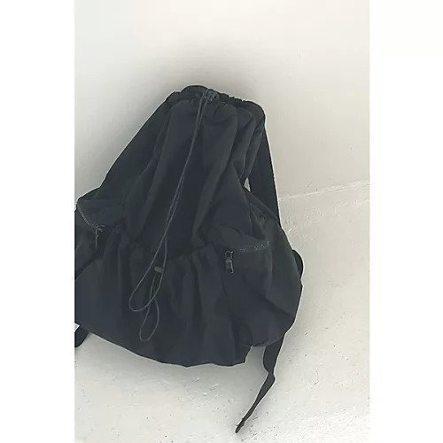 【マージュール/marjour】のUTILITY DRAWSTRING DAY PACK 人気、トレンドファッション・服の通販 founy(ファニー) 　ファッション　Fashion　レディースファッション　Ladies' Fashion Online　サンダル　Sandals　シャーリング　Shirring　ショルダー　Shoulder　ジップ　Zip　スポーティ　Sporty　財布　Wallet　ダメージ　Damage　ドレープ　Drape　ビーチ　Beach　フィット　Fit　フラット　Flat　フロント　Front　ポケット　Pocket　マグネット　Magnet　リュック　Ruck Sack　旅行　Travel　スーツケース キャリーケース　Suitcase　other-2|ID: prp329100004590595 ipo3291000000032573595