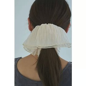【マージュール/marjour】 SHEER PLEATS CHOUCHOU人気、トレンドファッション・服の通販 founy(ファニー) ファッション Fashion レディースファッション Ladies' Fashion Online おすすめ Recommend アクセサリー Accessories シアー Sheer シフォン Chiffon フェミニン Feminine 定番 Standard |ID:prp329100004590598
