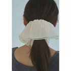 【マージュール/marjour】のSHEER PLEATS CHOUCHOU 人気、トレンドファッション・服の通販 founy(ファニー) ファッション Fashion レディースファッション Ladies' Fashion Online おすすめ Recommend アクセサリー Accessories シアー Sheer シフォン Chiffon フェミニン Feminine 定番 Standard thumbnail OFFWHITE|ID: prp329100004590598 ipo3291000000032573614