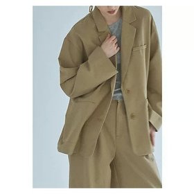 【マージュール/marjour】 LINEN BLEND OVER JACKET人気、トレンドファッション・服の通販 founy(ファニー) ファッション Fashion レディースファッション Ladies' Fashion Online アウター Coat Outerwear ジャケット Jackets アクセサリー Accessories インナー Inner キャミソール Camisole 今季 This Season ジャケット Jacket ストレッチ Stretch ストレート Straight タンク Tank デニム Denim ポケット Pocket 羽織 Haori マニッシュ Mannish リネン Linen おすすめ Recommend |ID:prp329100004590599