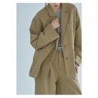 【マージュール/marjour】のLINEN BLEND OVER JACKET BEIGE|ID:prp329100004590599