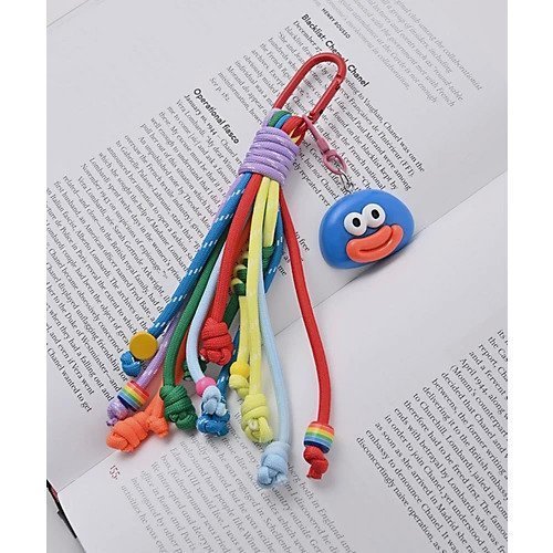 【スタイルデリ/STYLE DELI】の【BLK001】マルチカラーバッグチャーム 人気、トレンドファッション・服の通販 founy(ファニー) 　ファッション　Fashion　レディースファッション　Fashion for Women　アクセサリー　Fashion Accessories　カラフル　Colorful Design　キャンバス　Canvas, Canvas Fabric　キーホルダー　Keychain, Key Holder　シンプル　Simple, Minimal　チャーム　Charm, Pendant　トレンド　Trend, Trending Now　バランス　Balance, Style Balance　ベーシック　Basic, Essential　モチーフ　Motif, Design Theme　ラップ　Wrap, Wrap Design　ループ　Loop, Loop Knit　ワンポイント　One Point, Statement Accent　おすすめ　Recommended / Our Picks　other-2|ID: prp329100004590600 ipo3291000000034921501