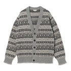 【ブラミンク/BLAMINK】のフェアアイルVネックカーディガン MD.GRAY|ID: prp329100004590639 ipo3291000000036258657