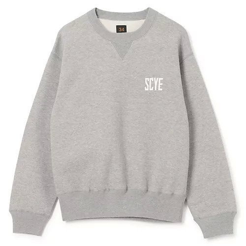 【サイ/SCYE】のFleece Back Jersey Sweat Shirt インテリア・キッズ・メンズ・レディースファッション・服の通販 founy(ファニー) 　ファッション　Fashion　レディースファッション　Fashion for Women　トップス・カットソー　Cut & Sew Tops　シャツ・ブラウス・オフィスカジュアル　Elegant Blouses & Button-Ups　レディースパーカー・カジュアルフーディー　Casual Hoodies & Sweatshirts　ロングTシャツ・Tシャツ　Longline T-Shirts & Tees　スウェット・クルーネックトップス　Sweatshirts & Crewnecks / Relaxed Fit Sweat Tops　クラシカル　Classical, Vintage-Inspired　スウェット / スエット　Sweatshirt, Sweatwear　洗える　Machine Washable　ヘザーグレー|ID: prp329100004590644 ipo3291000000035314438