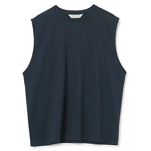 【ビューティフル ピープル/beautiful people】の60/-jersey uppercase BPlogo sleeveless T インテリア・キッズ・メンズ・レディースファッション・服の通販 founy(ファニー) 　ファッション　Fashion　レディースファッション　Ladies' Fashion Online　トップス・カットソー　Tops/Tshirt　2025年　2025　2025-2026秋冬・A/W　Aw/Autumn/Winter/Fw/Fall/2025-2026　ノースリーブ　No Sleeve　バランス　Balance　ボックス　Box　洗える　Washable　bluegreen|ID: prp329100004591268 ipo3291000000032586811