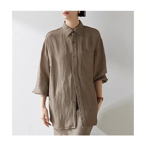 【ウィムガゼット/Whim Gazette】のツイル顔料染めオーバーシャツ 人気、トレンドファッション・服の通販 founy(ファニー) 　ファッション　Fashion　レディースファッション　Ladies' Fashion Online　トップス・カットソー　Tops/Tshirt　シャツ/ブラウス　Shirts/Blouses　2025年　2025　2025春夏・S/S　Ss,Spring/Summer,2025　おすすめ　Recommend　エレガント 上品　Elegant　セットアップ　Set Up　ツイル　Twill　デニム　Denim　フロント　Front　夏　Summer　other-3|ID: prp329100004591269 ipo3291000000032586854