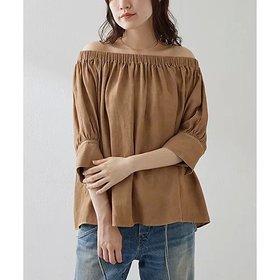【ウィムガゼット/Whim Gazette】 ツイル顔料染めブラウス人気、トレンドファッション・服の通販 founy(ファニー) ファッション Fashion レディースファッション Ladies' Fashion Online トップス・カットソー Tops/Tshirt シャツ/ブラウス Shirts/Blouses 2025年 2025 2025春夏・S/S Ss,Spring/Summer,2025 おすすめ Recommend エレガント 上品 Elegant オフショル Off Shoulder ギャザー Gather セットアップ Set Up ツイル Twill デニム Denim |ID:prp329100004591271