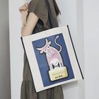 【トプカピ/TOPKAPI】の【Breath TOPKAPI】サヴィニャック Breath TOPKAPIアート プリント フラット オーガニックキャンバス トート バッグ ネイビー|ID: prp329100004591273 ipo3291000000032586965